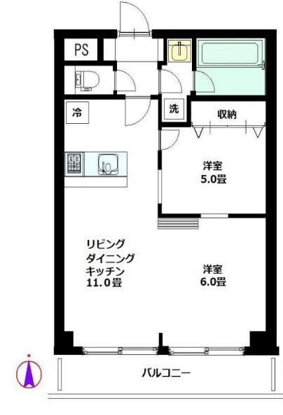 ハイホーム本陣 間取り