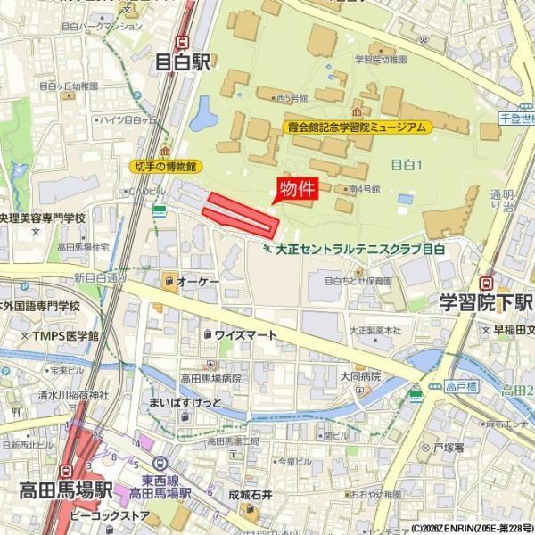 目白ガーデンヒルズ 地図（共通）