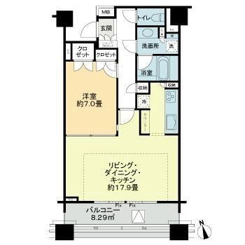 麻布市兵衛町ホームズ 間取り