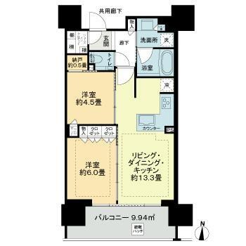 シティハウス湯島ステーションコート 間取り