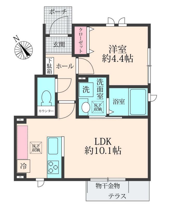 House 千歳船橋 間取り