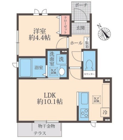 House 千歳船橋 間取り