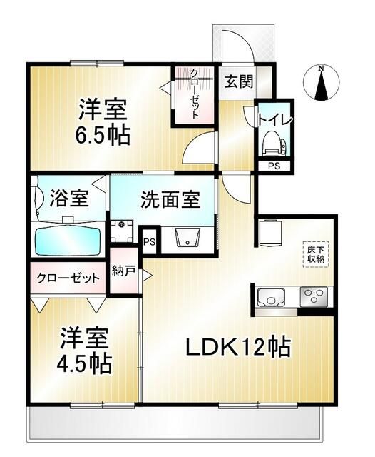 クレールヴェルデ 間取り
