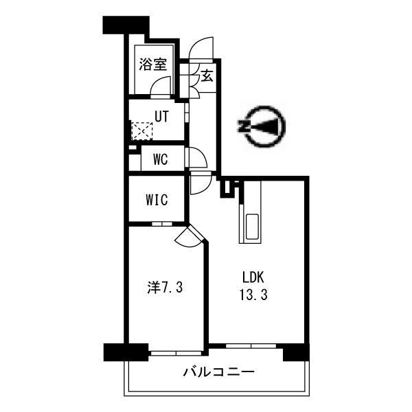 アクティ目黒駅前2号棟 間取り