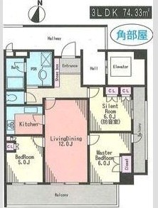 イイダアネックスⅤ 間取り