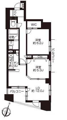 プライムアーバン日本橋大伝馬町 間取り