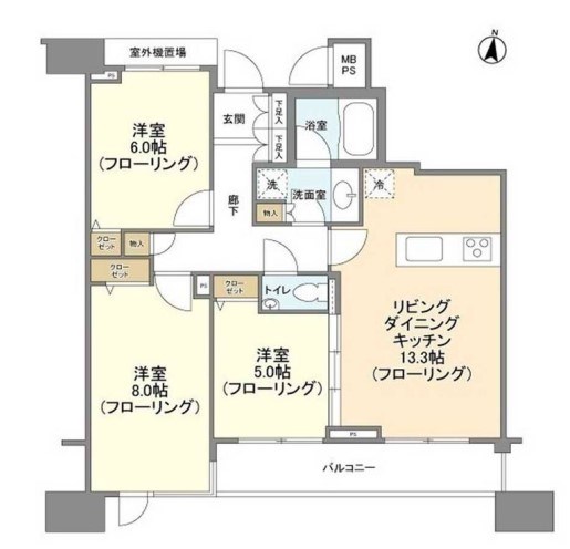 HF白金高輪レジデンス 間取り