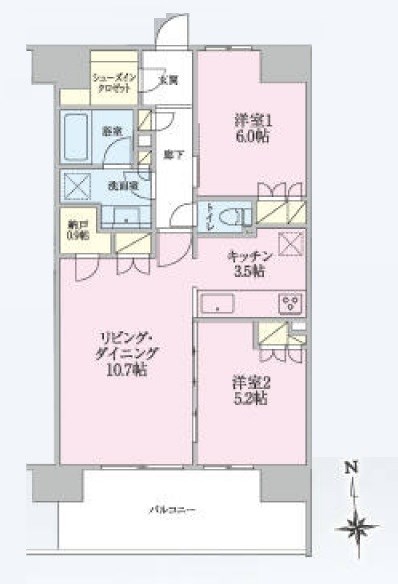 トラープランド翠命館 間取り