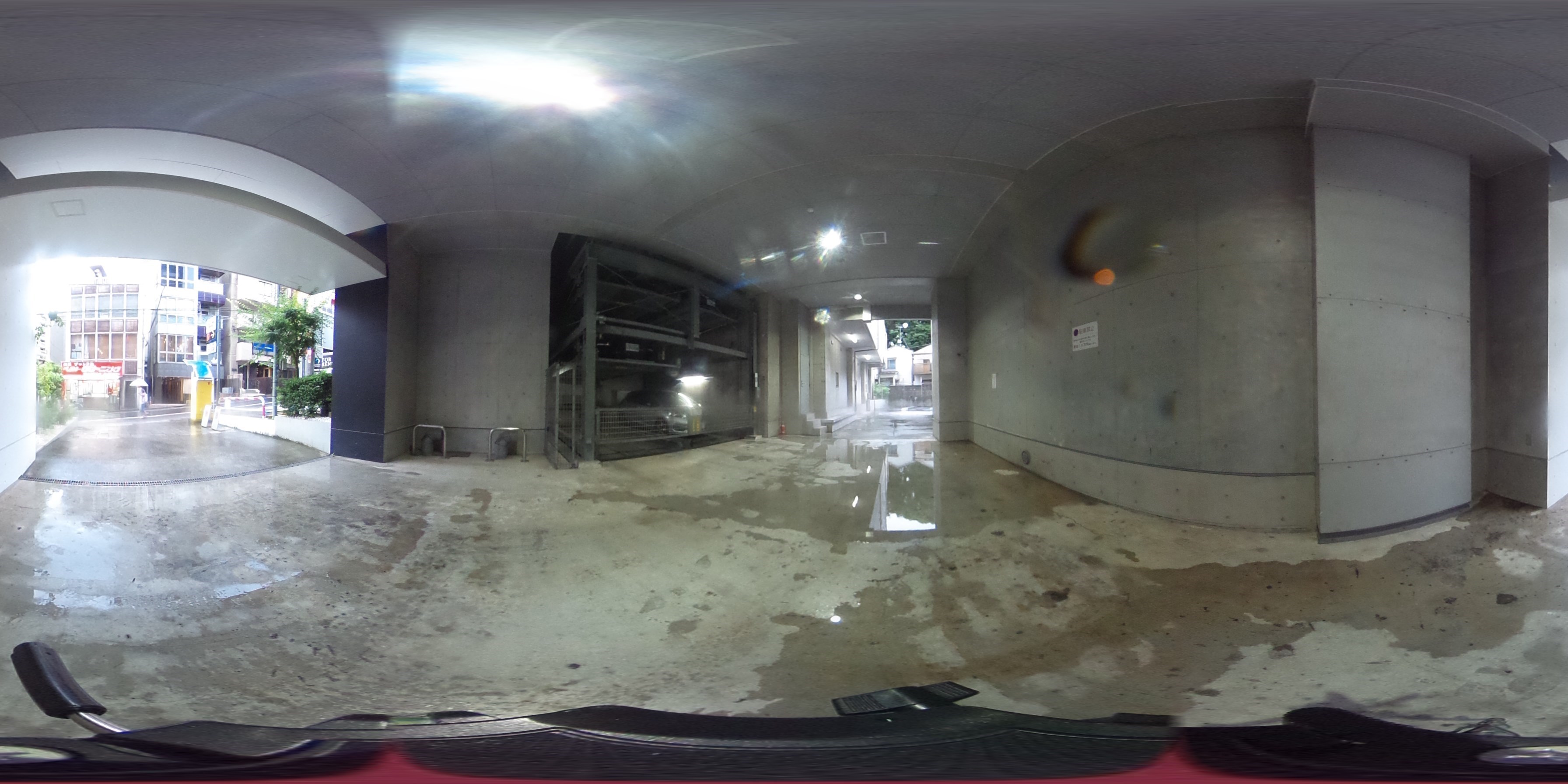 カスタリア麻布十番七面坂 駐車場