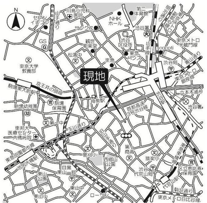 21°de南平台 地図（共通）