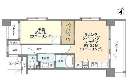 エクセレント笹塚 間取り