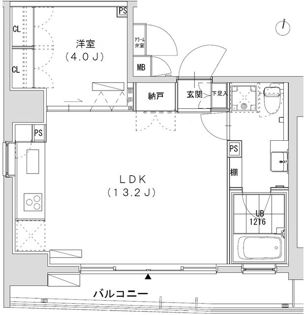 グランディオール広尾テラス  間取り
