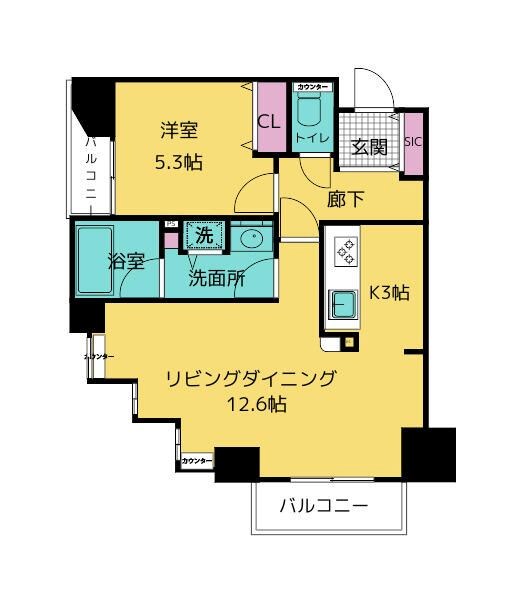 グレイスコート木場 間取り