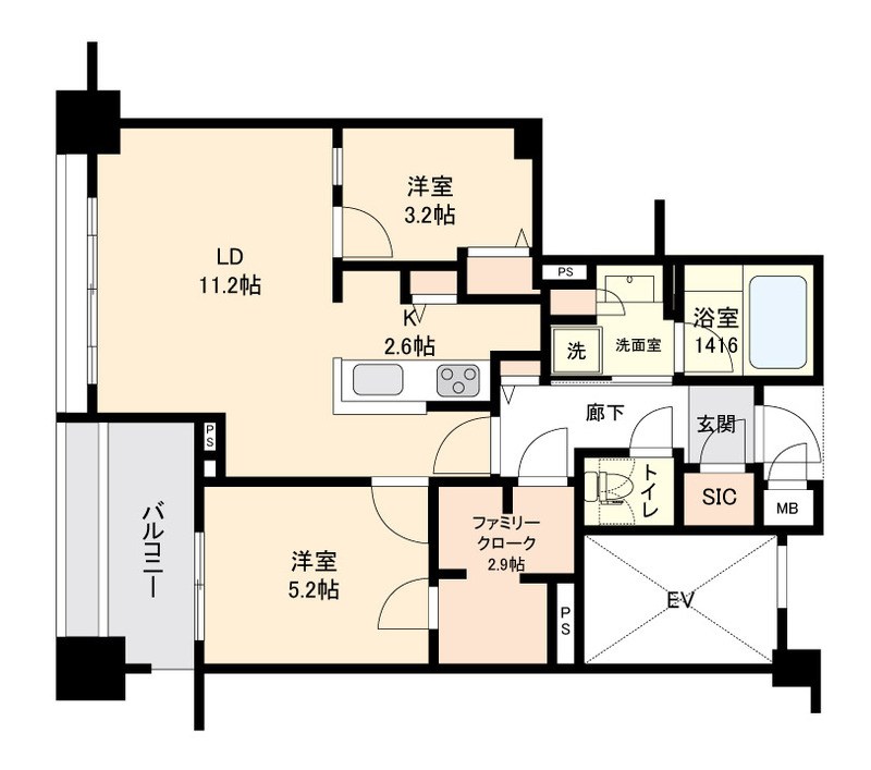 プロスペクト森下 間取り