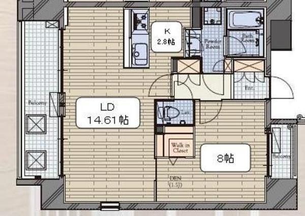 麻布十番テラス 間取り