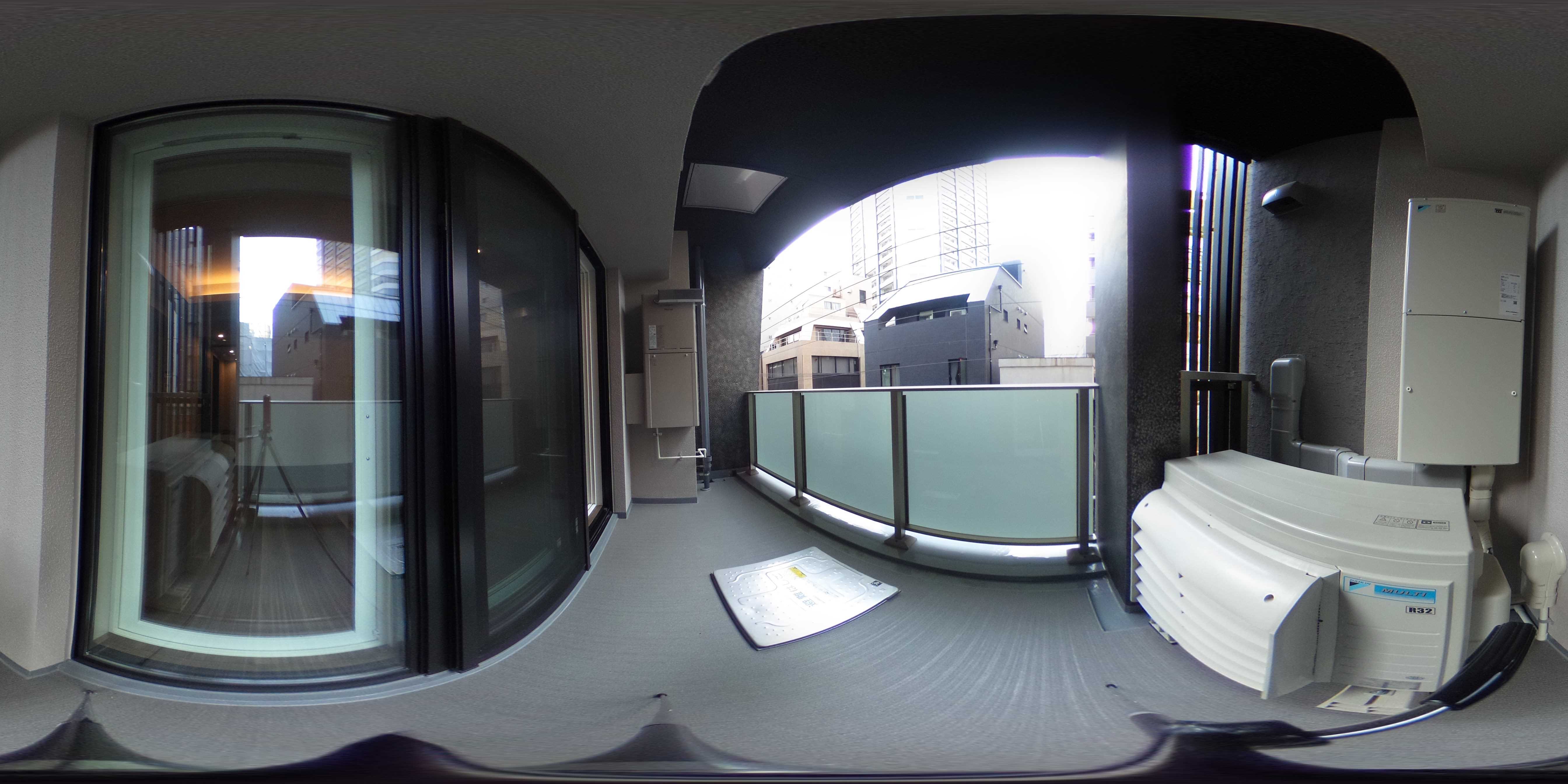 プラウド銀座一丁目 ベランダ