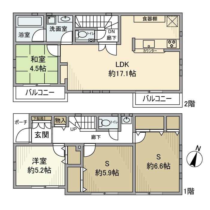東京都杉並区荻窪１丁目 間取り