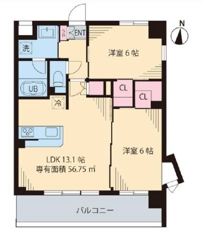 Yun Park Kiba 間取り