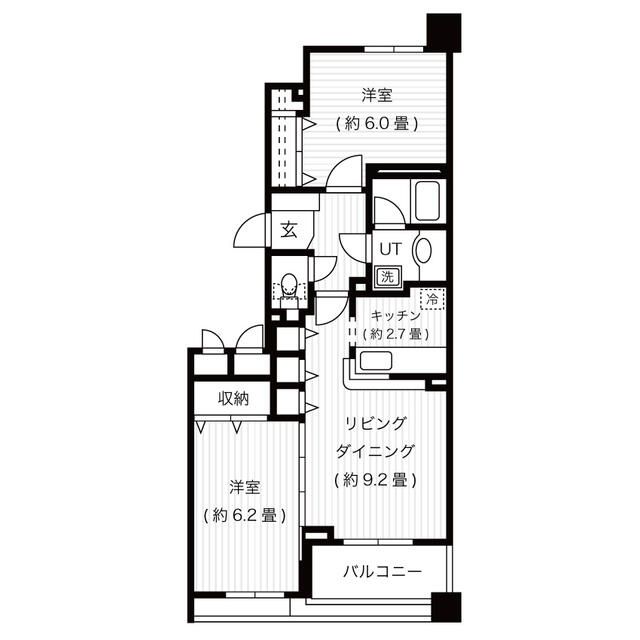 クレストフォルム日本橋人形町 間取り