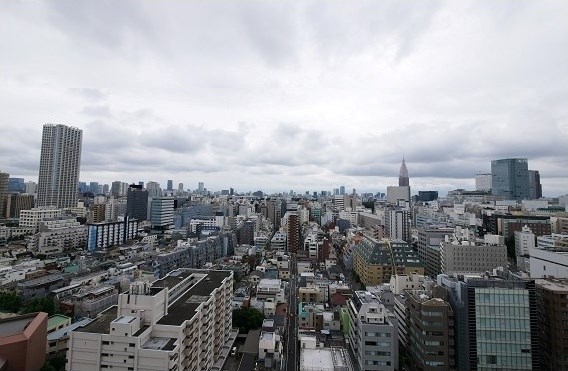 コンフォリア新宿イーストサイドタワー 眺望