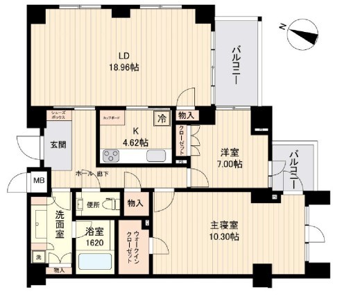 エスティメゾン白金台 間取り