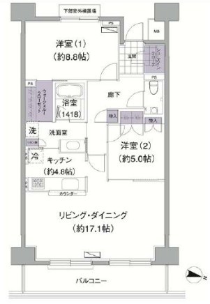 アビティ目黒 間取り