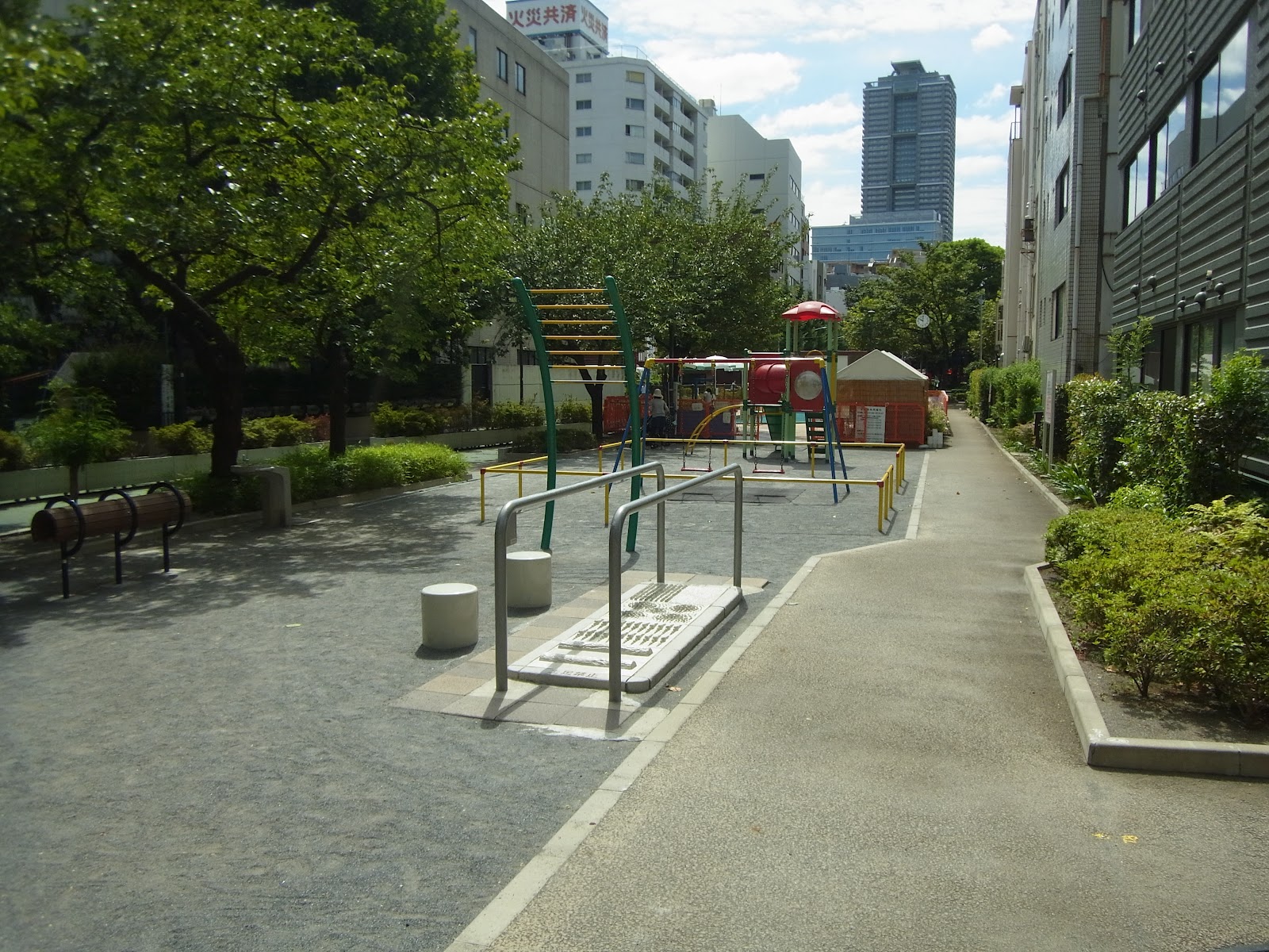 カスタリア人形町Ⅱ 公園