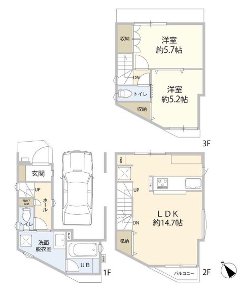 東京都豊島区駒込７丁目 間取り