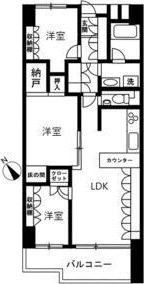 アイビハイツ南品川 間取り