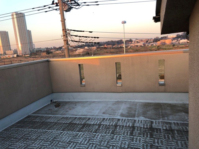 北見方戸建 ベランダ