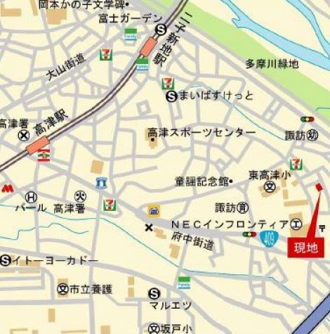 Bel Merissa 地図（共通）