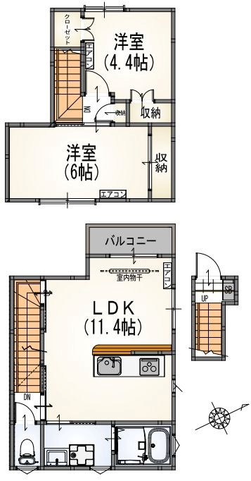 サンライズ三鷹台 間取り