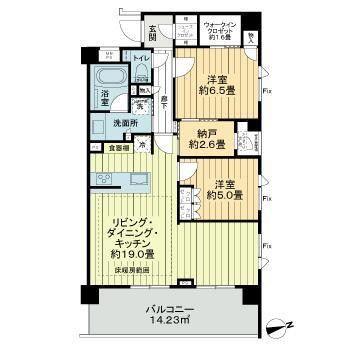 ザ・ライオンズ杉並善福寺川緑地 間取り