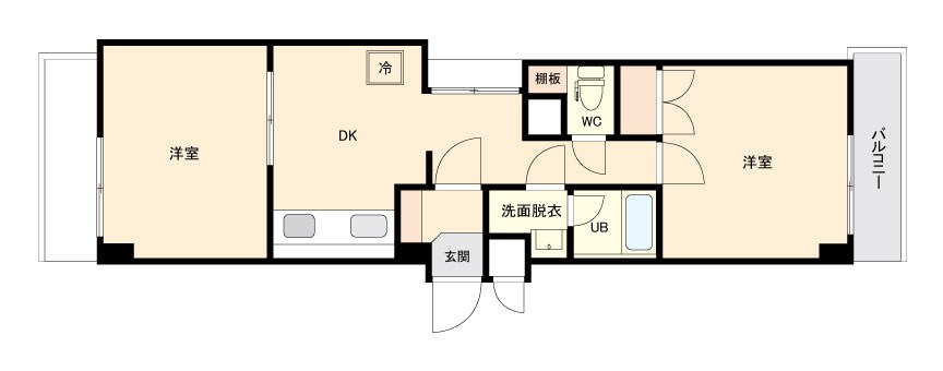 日神パレステージ東長崎 間取り