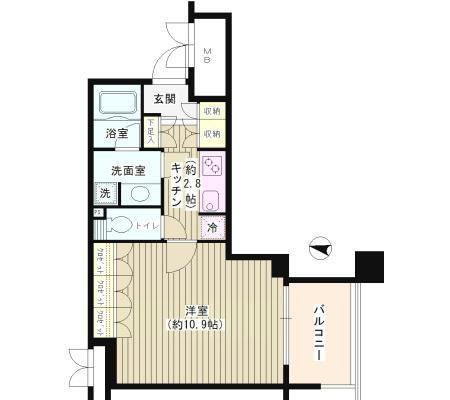 アゼリアテラス新宿 間取り