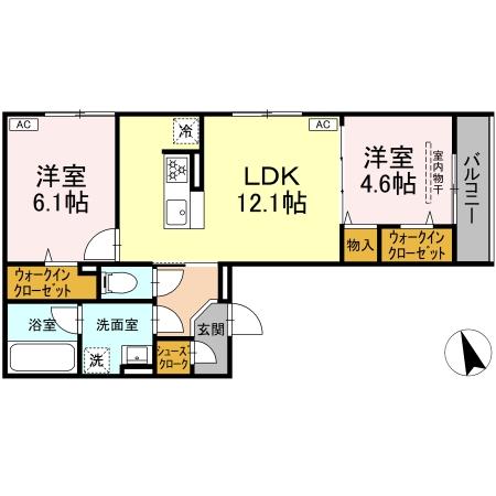 D'Bless 狛江 間取り