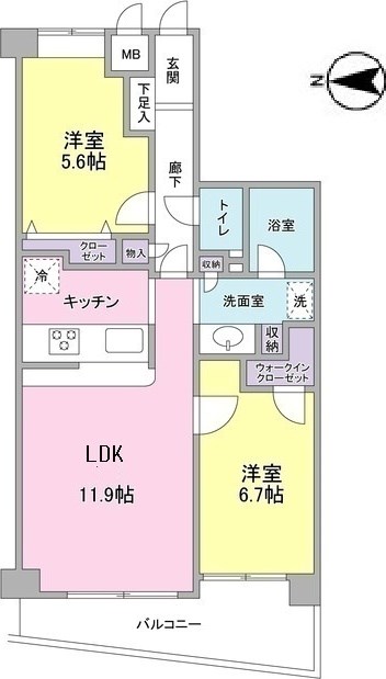 シルフィード南平台 間取り