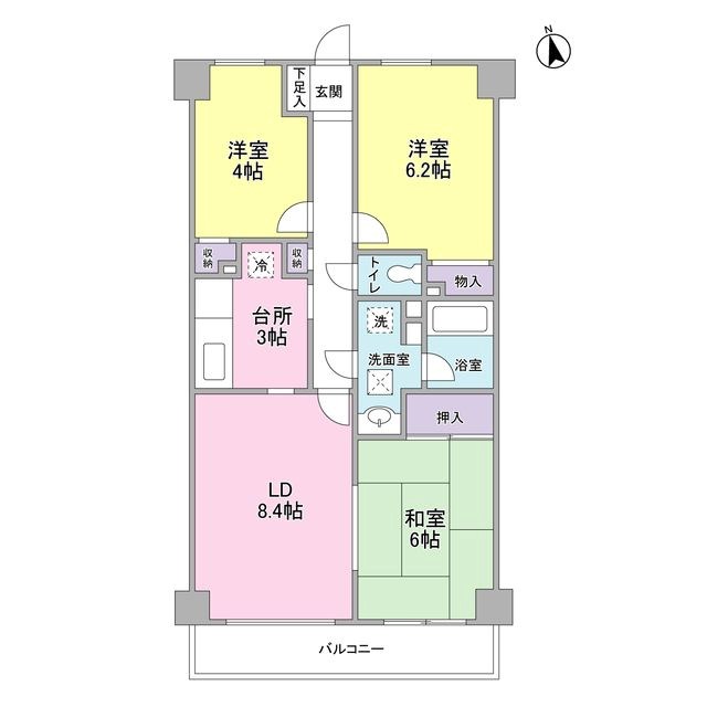 ファーサ宮崎台 間取り