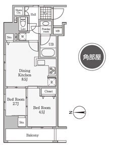レジディア御茶ノ水Ⅲ 間取り