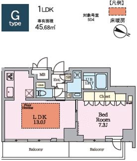 ヴィスタコート幡ヶ谷 間取り