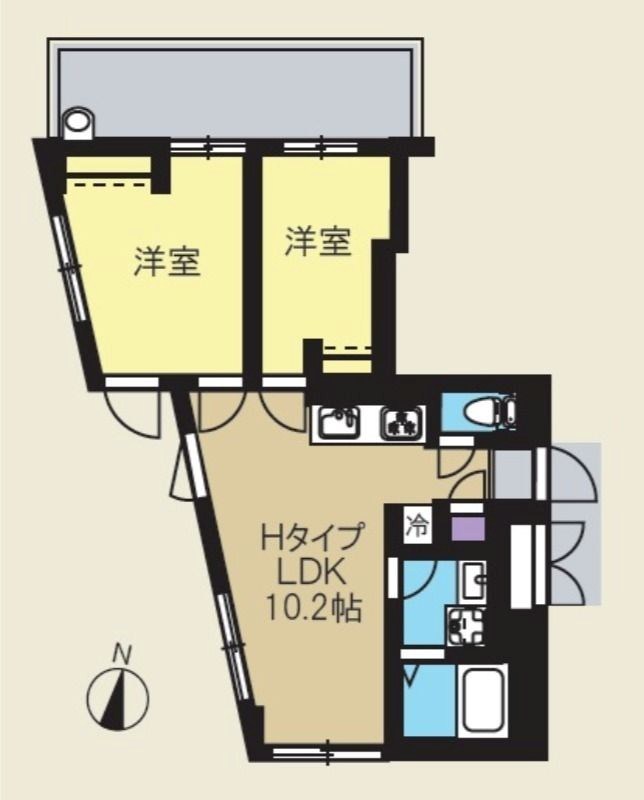 CREAL新高円寺 間取り