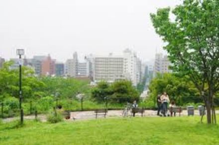アジールコート池尻大橋 公園