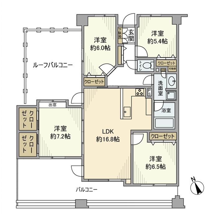 アクシアガーデン南砂 間取り