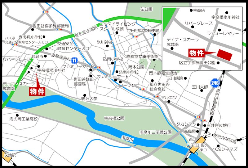 パークコート 地図（共通）