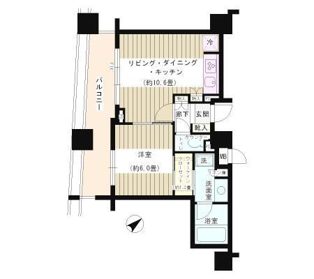 パークホームズ文京千石ステーションプレイス 間取り