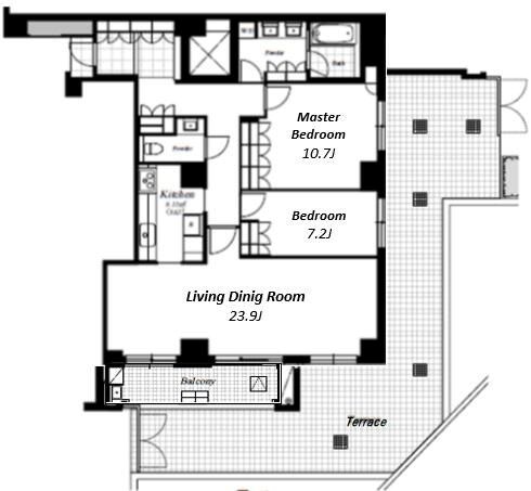 麻布第一マンションズ 間取り