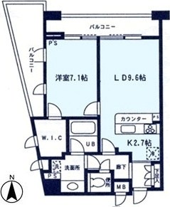 オーキッドレジデンス神楽坂 間取り