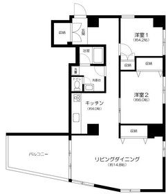 東京都渋谷区恵比寿南３丁目 間取り
