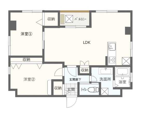 タカデン音羽 間取り