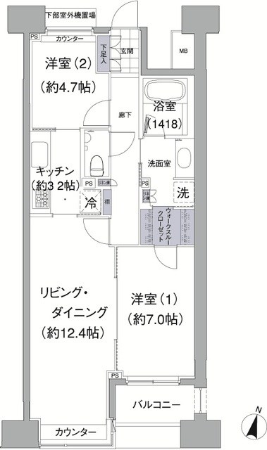 アビティ目黒 間取り